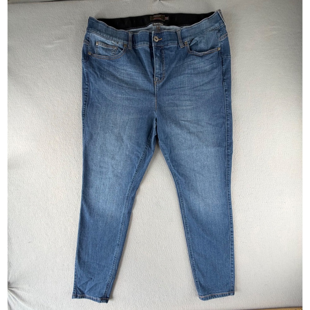 Torrid Bombshell Skinny Jeans Women 20R Medium Wash Blue High Rise Stretch Denim